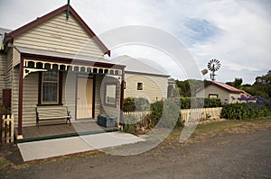 Farming, wooden Australia house