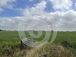 Farmland around Tzum in Friesland