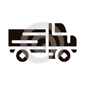 Farmland Delivery Truck Vector Icon