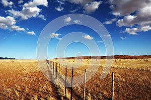 Farmland Fence (Namibia) photo