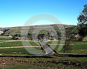 Farmland, Malham, Yorkshire Dales.