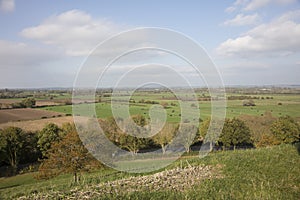 Farmland of the Somerset Levels England