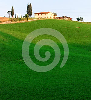 Farmland in Tuscany photo