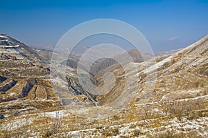 Farmland in winter China