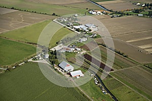 Farms and fields photo