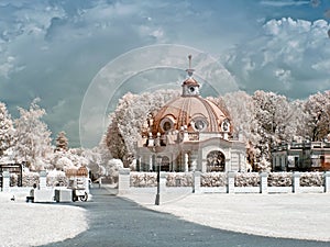 Farmstead Kuskovo. Grotto