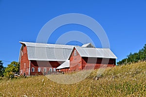 Farmstead in Red photo