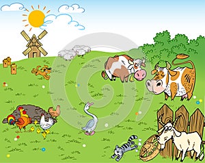 Farmyard photo