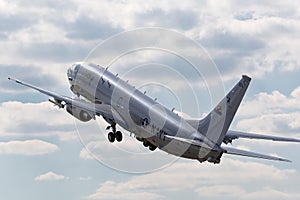 United States Navy Boeing P-8A Poseidon maritime patrol aircraft