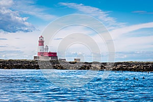 Farne Islands Longstone Rock and Lighthouse