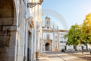 Faro city in Portugal