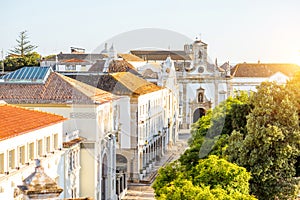 Faro city in Portugal