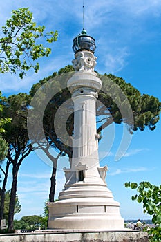 Faro del Gianocolo, Roma, Italy photo