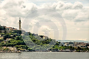 Faro della Vittoria Gulf of Trieste Italy photo