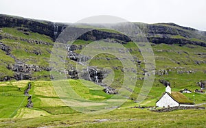 Faroe Islands, Saksun church