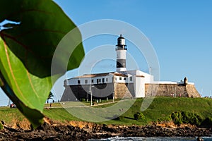 Farol da Barra. The biggest postcard of the city of Salvador known around the world for its exuberance
