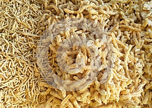 Farsan or Namkeen- a popular Indian salty savory.