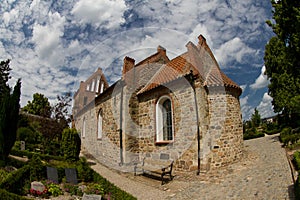 Farum church in Denmark