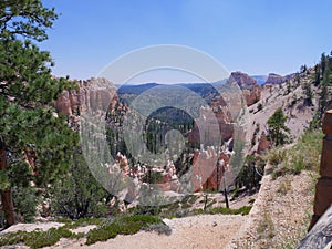 Farview Point lookout deck, Bryce Canyon National Park