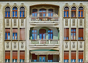 Fasade of an Old Building
