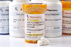 Fascimile Hydrocodone Prescription