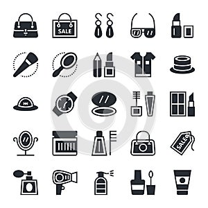 Fashion & Beauty Vector Icons 1