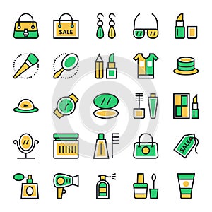 Fashion & Beauty Vector Icons 1