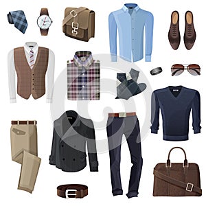 Fashion Business Man Accessories Set