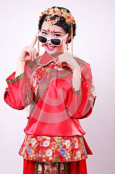 Fashion Chinese style â€”â€” Chinese wedding dress