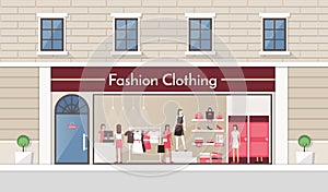 Fashion clothing store