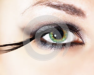 Fashion eye makeup