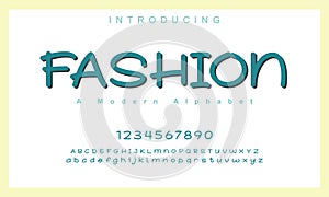 Fashion Font Elegant alphabet letters serif font and number