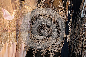 Fashion industry- manufacturing fancy gowns for luxury boutiques! photo