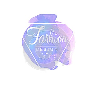 Fashion logo design, badge for clothes boutique or shop