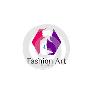 Fashion Logo Vector Art. Template. Business