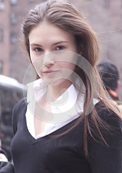 Fashion model Amanda Ware portrait