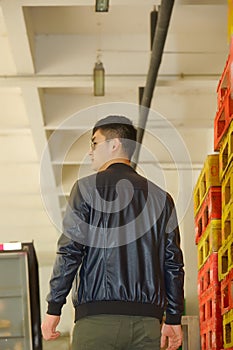 Fashion model, men, jacket