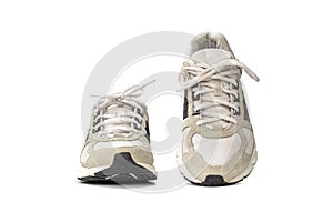 Fashion running sneaker shoes isolated