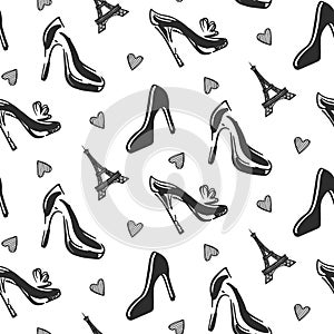 Fashion Seamless pattern background