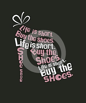 Fashion shoe from quote