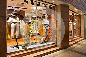 Fashion shop front