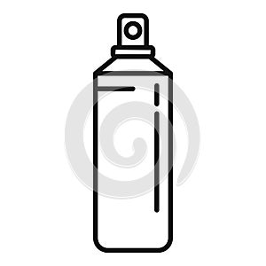 Fashion spray care icon outline vector. Beauty parlor