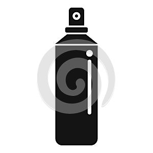 Fashion spray care icon simple vector. Beauty parlor