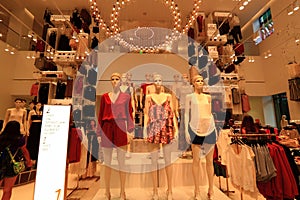 Fashion Store Interior View