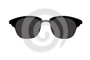 Fashion sunglasses accessorie on white background