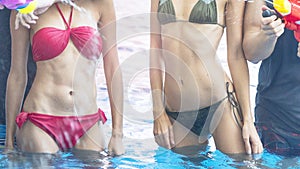 Fashion of underwear summer beach bikini slim women and musle me photo