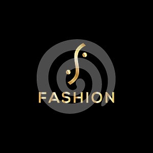 Fashion vector logo. Make up vector logo. Hair dresser logo .