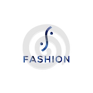 Fashion vector logo. Make up vector logo. Hair dresser logo .