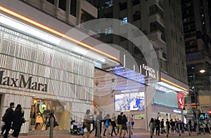 Fashion Walk shopping mall Causeway Bay Hong Kong