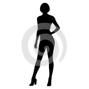 Fashion Woman Silhouette.